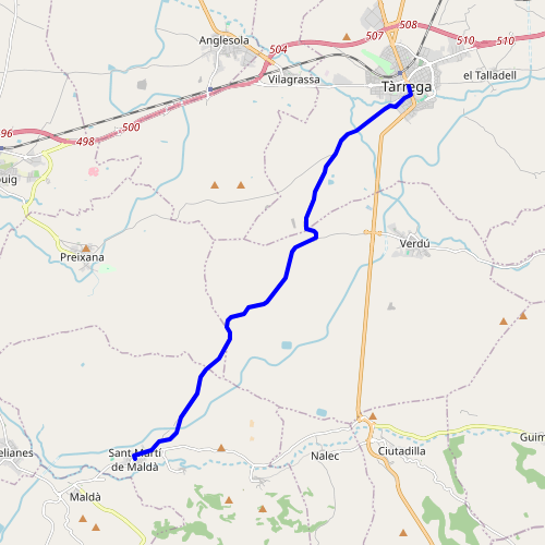 Cada dia vaig a Tàrrega